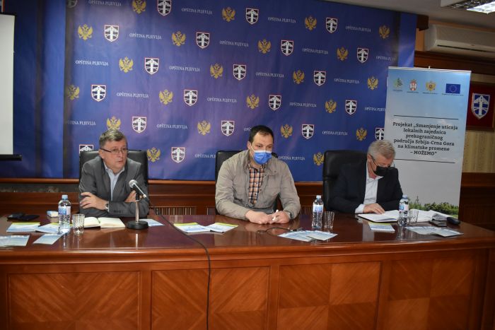 Konferencija za medije projekta “MOŽEMO” u Pljevljima Konferencija za medije projekta “MOŽEMO” u Pljevljima