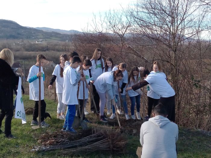 Akcija pošumljavanja u okviru projekta "Da šuma bude više, da se lakše diše”